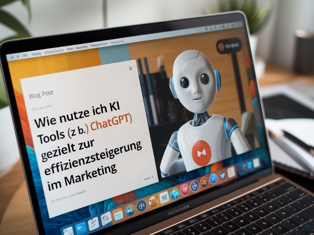 Wie nutze ich KI-Tools (z. B. ChatGPT) gezielt zur Effizienzsteigerung im Marketing