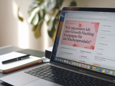 Wie organisiere ich eine Growth-hacking-Kampagne für ein Nischenprodukt