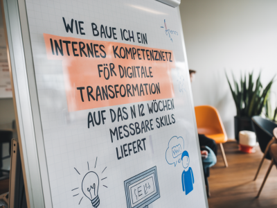 Wie baue ich ein internes kompetenznetz für digitale transformation auf, das in 12 wochen messbare skills liefert