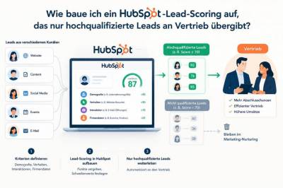 Wie baue ich ein hubspot‑lead‑scoring auf, das nur hochqualifizierte leads an vertrieb übergibt