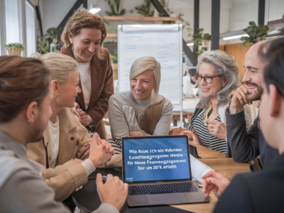 Wie baue ich ein hybrides coachingprogramm für neue führungskräfte, das teamengagement messbar um 20% erhöht